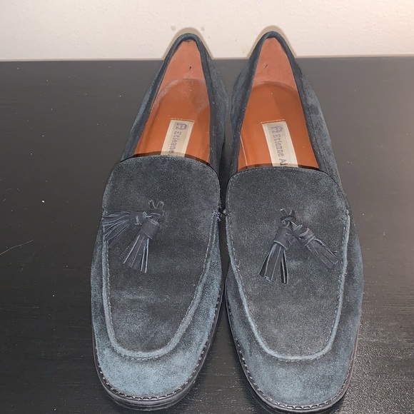 Etienne Aigner, Imperial, Size 8.5N Suede Loafer with tassel, Low heel - Picture 4 of 10